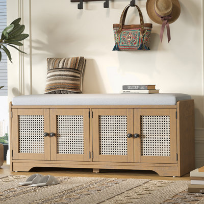 Banc de rangement Rustic