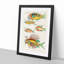 East Indies Fish Illustrations XV by Louis Renard - Picture Frame Graphic Art Print-55537148-55537151