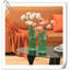 Vase de table en verre Anayeli