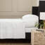 REMI - RAYON FROM BAMBOO / LINEN SHEET SET - WHITE - QUEEN (FITTED, FLAT, PAIR OF ST/Q PC)-1542479122-1542479116