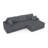 Sectional Sofa (Gray)-347395332