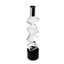 Bougeoir en cristal diagonal H 7,5 po-1000176369