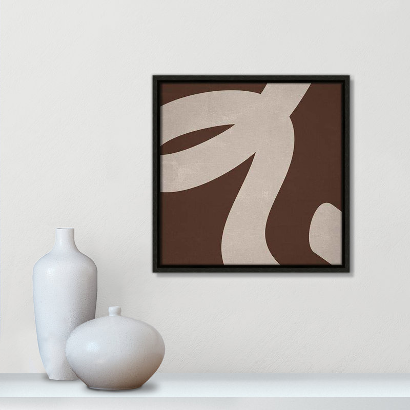 Intuitive Echo I par Marcus Prime - reproduction sur toile avec cadre flottant, H 13,5 po x l 13,5 po x P 2 po