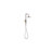 Aquarius 8-in Rain Showerhead Shower System with Pivoting Shower Arm and Magnetic Handshower Holder-918509704