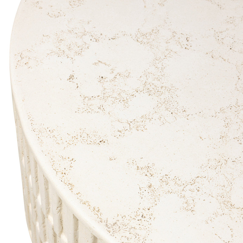 Callisto Outdoor Table, 15" H x 42" W x 42" D