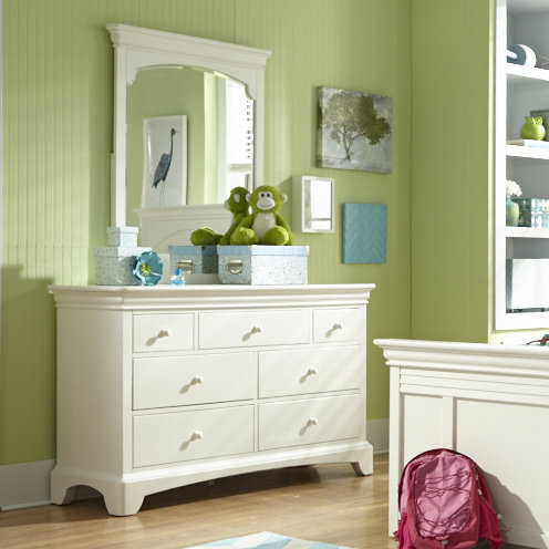 Commode 7 tiroirs avec miroir