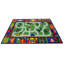 Driving Road Tufted Yellow/Blue/Orange Area Rug-619676306