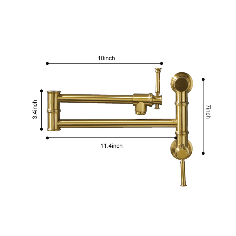 Robinet de cuisine SMARTLET, Or brossé