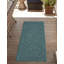 Tapis bleu sarcelle intérieur / extérieur Sevim-22495256