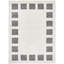Machine Washable Shaggy Boho Charcoal Area Rug-90102462
