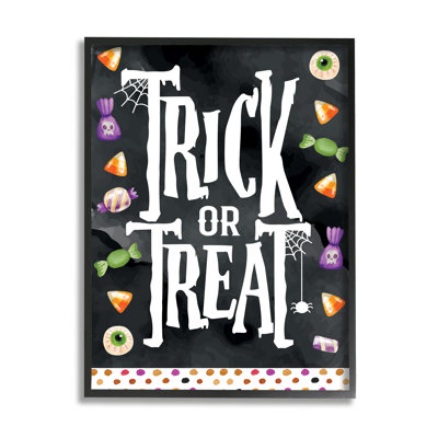" Trick Or Treat Halloween Candy " by ND Art