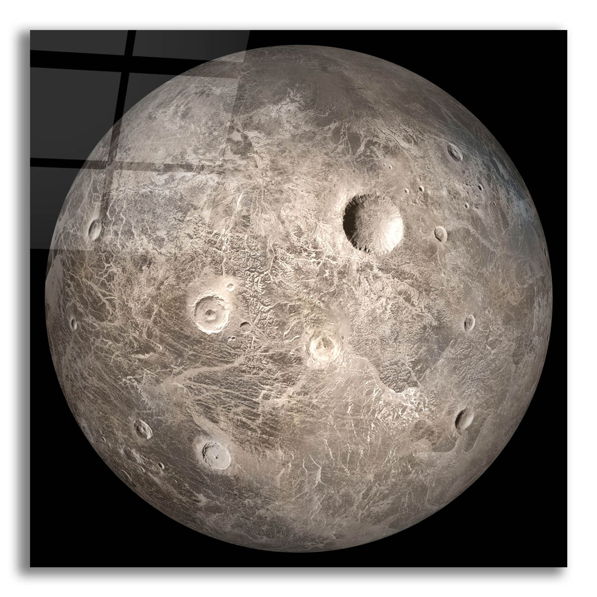 Ebern Designs Ceres Asteroid On Plastic Acrylic by Epic