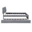 Lit plateforme tapissier Teddy-1131387736
