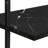 Contemporary 5-Tier Ladder Bookshelf With Marble Look Laminate And Metal Frame For Office And Bedroom-478632210