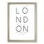 London United Kingdom - Picture Frame Typography-62802631-62802636