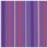 Tapisserie murale mauve à rayures orange - Décoration murale à rayures