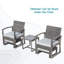 Ensemble de conversation en osier / rotin pour 2 personnes-213785965