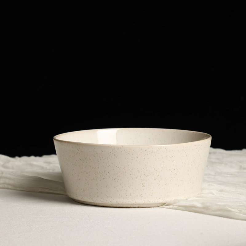 Stone Lain Claire 8-Piece Bowl Set Stoneware, White