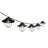 Outdoor 10 - Bulb 10'' Plug-in Shaded String Light