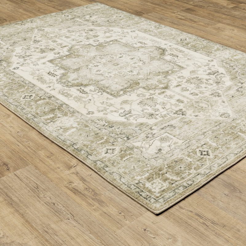 Siclen Oriental Indoor Rug, Rectangle 5'3" x 7'3"