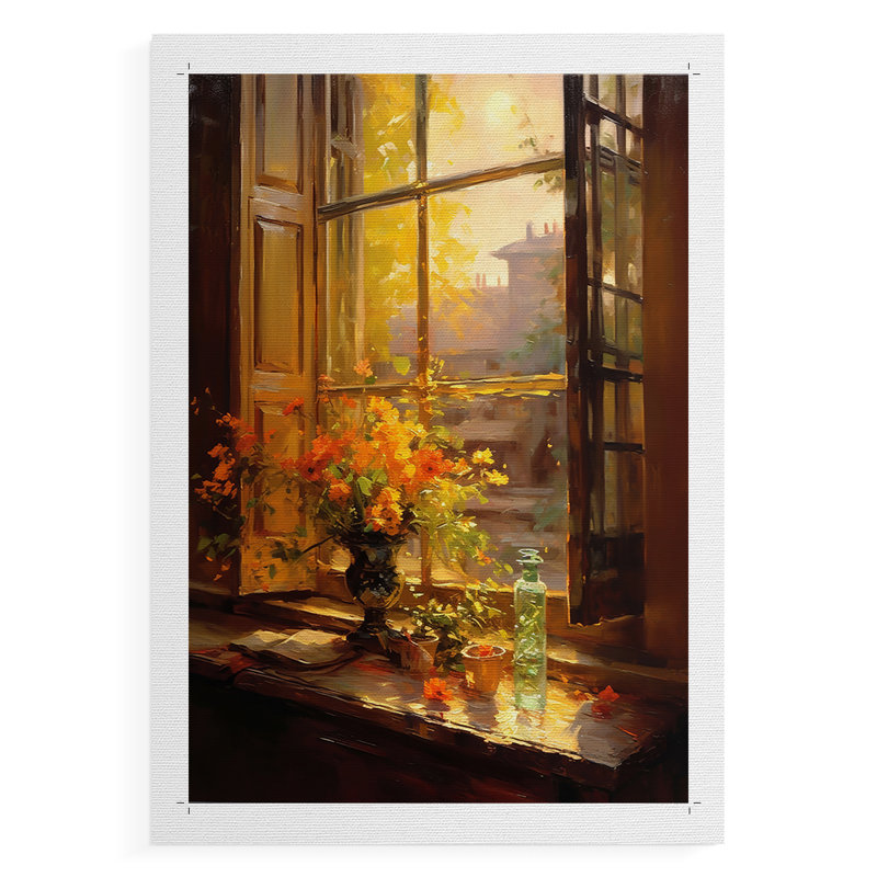 Série FLORAL DCCLxxxi - Impression sur toile seulement - NON-CADRE, H 27 po x l 18 po