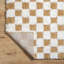 Modern Shaggy Rug, Chequered Easy to Clean Rug For Living Room, Dining Room, Bedroom, Kitchen-955957377