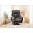 Hot Massage Manual Lounge Chair With Rocker Arms, Rotating Fabric, And Cup Holder For Ultimate Living Room Comfort-1631504015