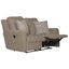 Causeuse inclinable 55,5 po avec coussins décoratifs-72273615-73230066