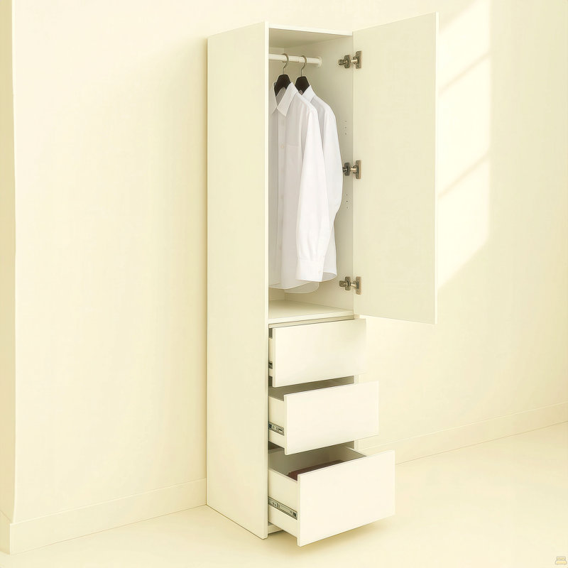 Armoire modulaire en bois avec tiroirs Elise