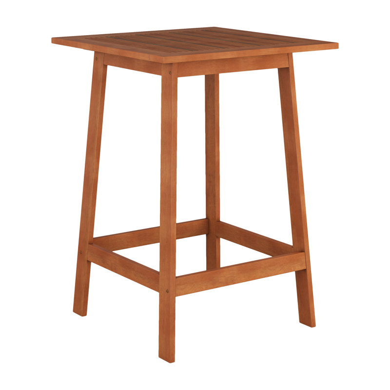 Table de bar Gwenda, Marron