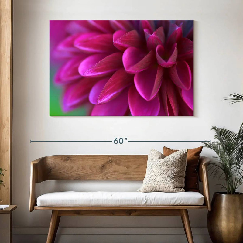Chrysanthème rose frais Harnek, H 32 po x l 48 po