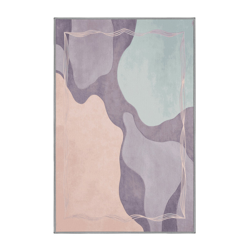 Seafoam Glow Rug, Rectangle 8' x 10'