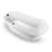 65" x 30" Freestanding Soaking Acrylic Bathtub-75227135