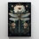 Roses et libellule - impression sur toile tendue