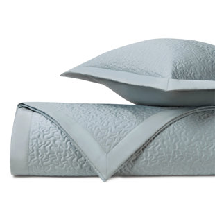 Ensemble de couvre-lit en satin de coton matelassé Vermicelli