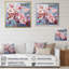 Impression de cornouiller rose et gris - impression-33090142-33090115
