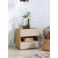 Piehl Manufactured Wood Bedside Table