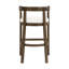 Tabouret de comptoir en bois d'hévéa Gurseese-875389641-875389640