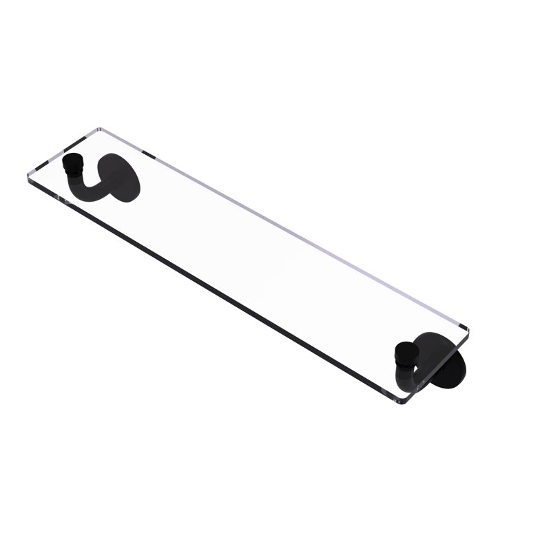 Tioga Bracket Shelf, Matte Black