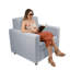 Chaise d'extérieur avec Sunbrella - toile granit-124917240