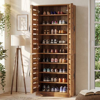 70.8" Tall Shoe Cabinet