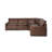 Tillery Power Recliner 5pc Sectional-sonoma Coco