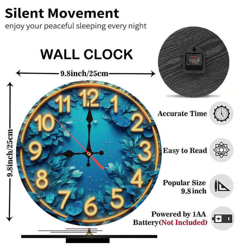 Horloge à chiffres lumineux