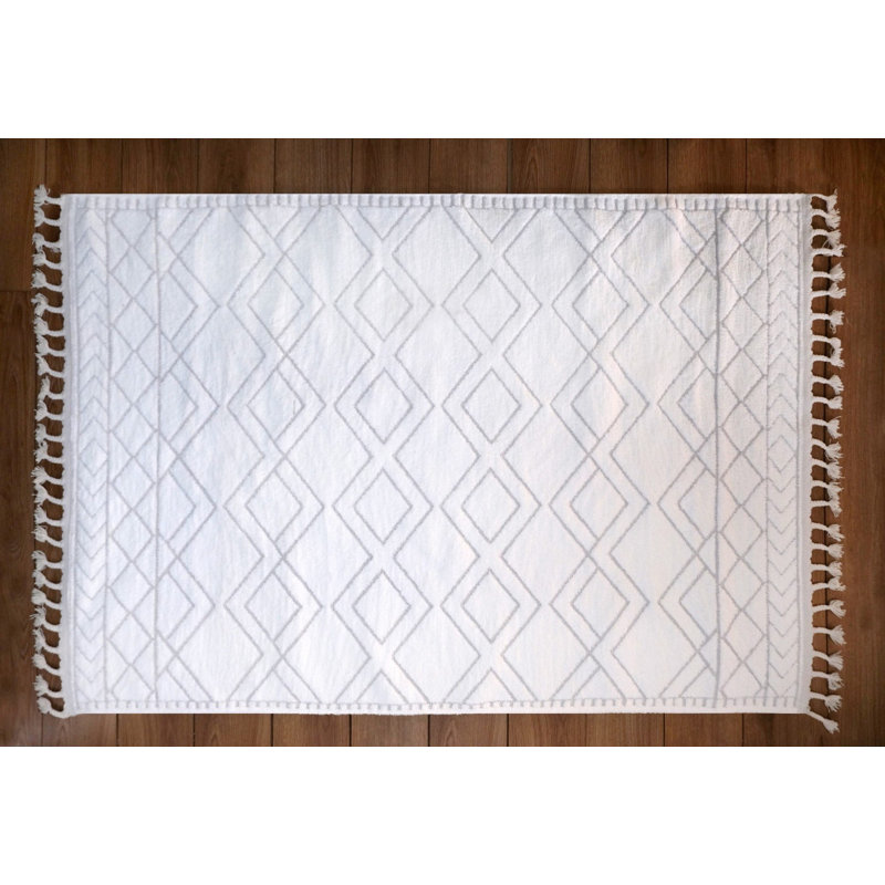 Sandridge Geometric Area Rug, Rectangle 80 x 150cm