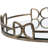 D16.1X2" Valentina Silver Round Mirror Tray