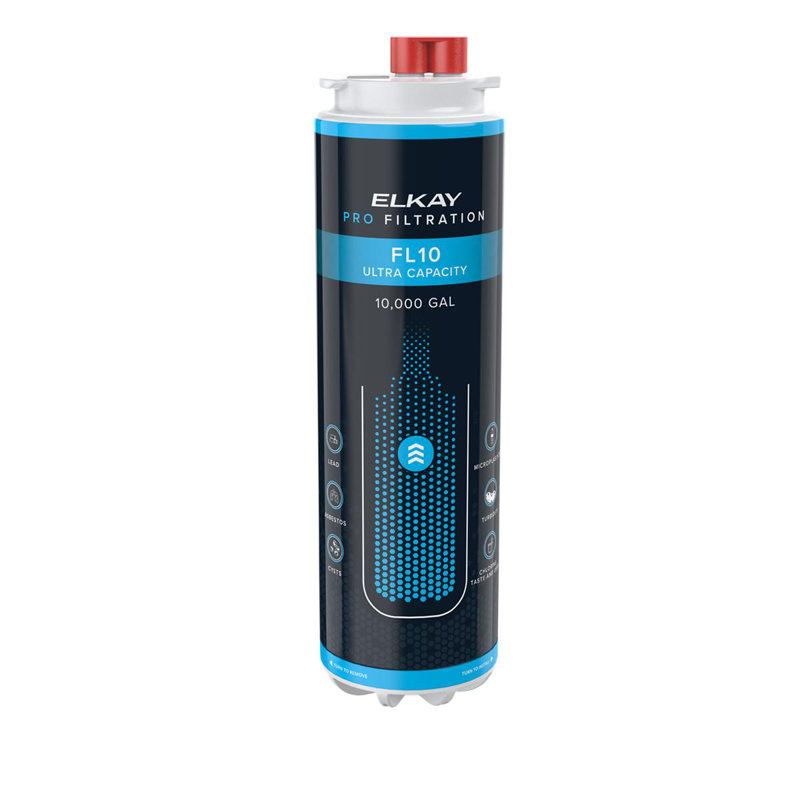 Plomb ultra-fort Elkay Pro Filtration + Microplastiques 10000 gallons Filtre