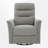 Swivel Rocker Recliner With Massage Function, Upholstered Nursery Recliner Chair With Side Pocket-985954468