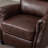 34.6" W Faux Leather Push-Back Recliner-1091160702