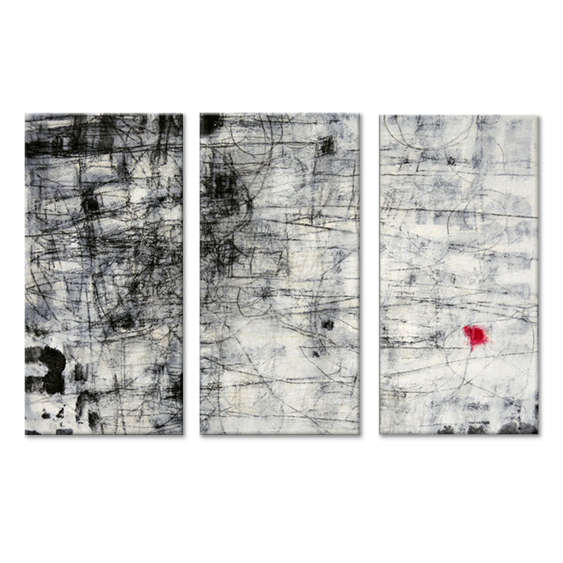 Forgiven par Norman Wyatt Jr. - Ensemble de 3 reproductions sur toiles tendues, H 40 po x l 20 po x p 1,5 po