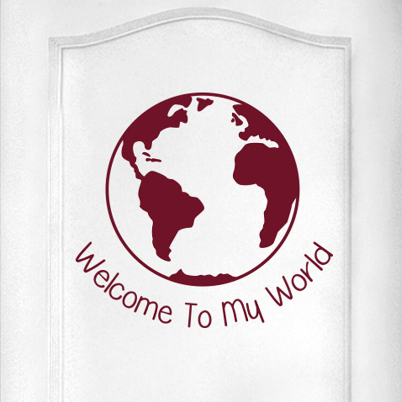 Wall Decal, Burgundy